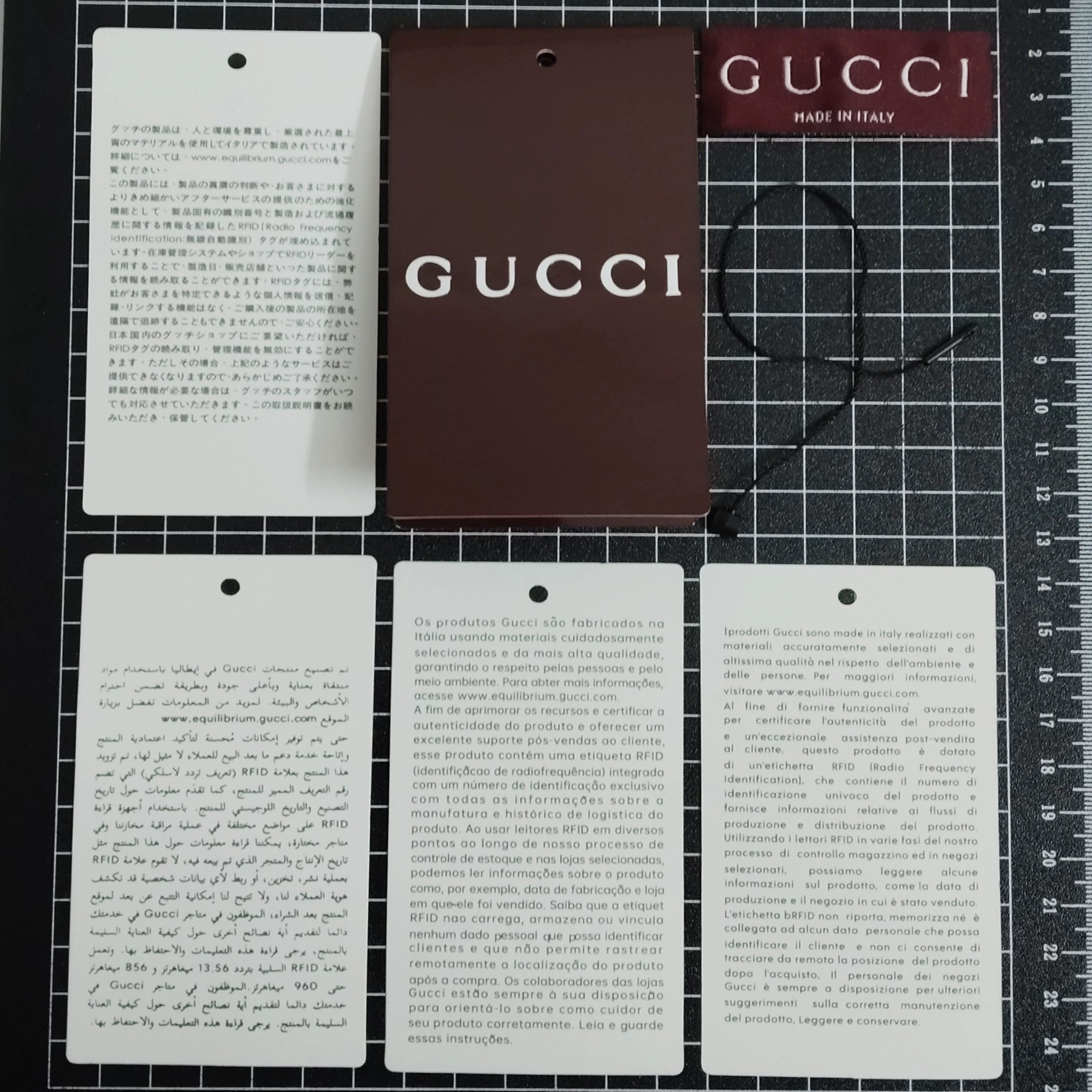 🔥GUCCI古驰新款衣标领标织唛布标定做服装水洗唛头定制吊牌吊粒🌟-吊粒-淘宝好物网