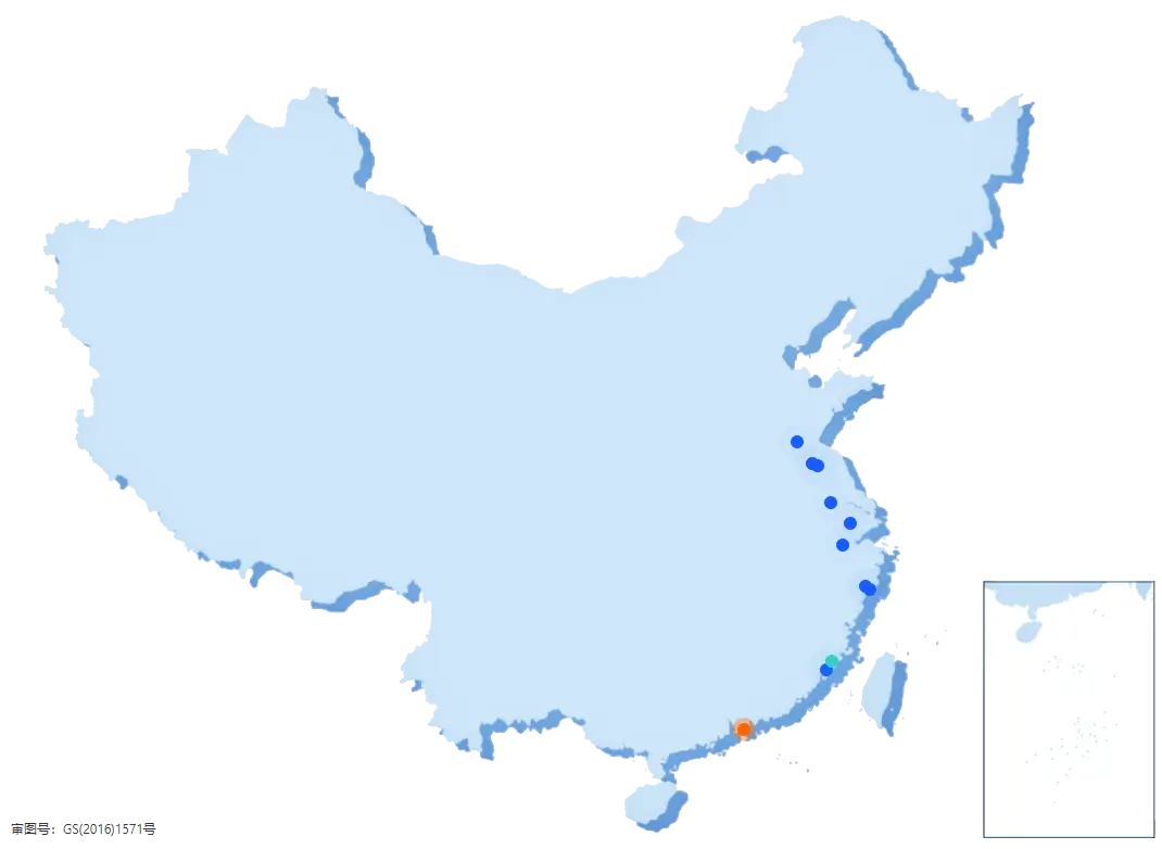 全国数据中心分布图