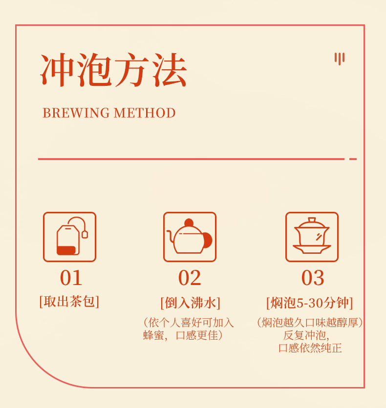 【默非品】智养胃消食山楂三清茶