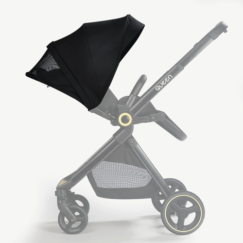 Коляска, водонепроницаемая дышащая регулируемая детская двухэтажная ткань, защита транспорта, защита от солнца