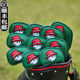 Wooden pole hat cover Golf iron cover