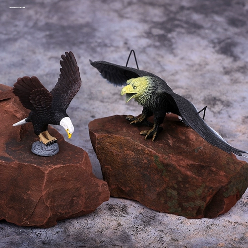 Большое программное обеспечение для моделирования орла и дикого гуся, пластиковая летающая птица, хищник, украшения в виде животных, детское раннее образование, познание