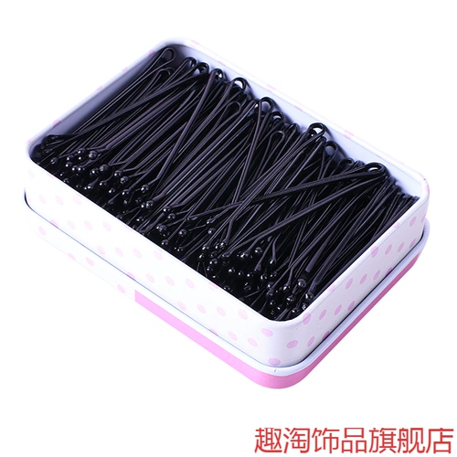 Черная волнистая заколка для волос для взрослых, аксессуар для волос