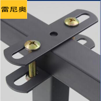 Clip-off rib rack T-shaped bed legs Solid wood bed feet side feet Iron frame Bed support legs Bed frame accessories Middle foot double layer