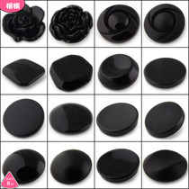 Clothes buttons Joker metal children mushroom woolen ball coat high-end ladies large Hundred