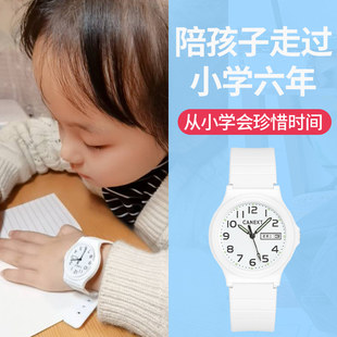 Gifts of Children's Day Girl Watch Elementary School Electronics only depends on time 7 years old 9 girls pointer waterproof
