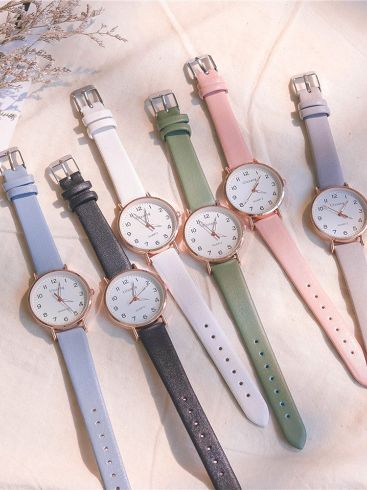 Women's Quartz Watch For Students College Style Niche Design_voghion.com