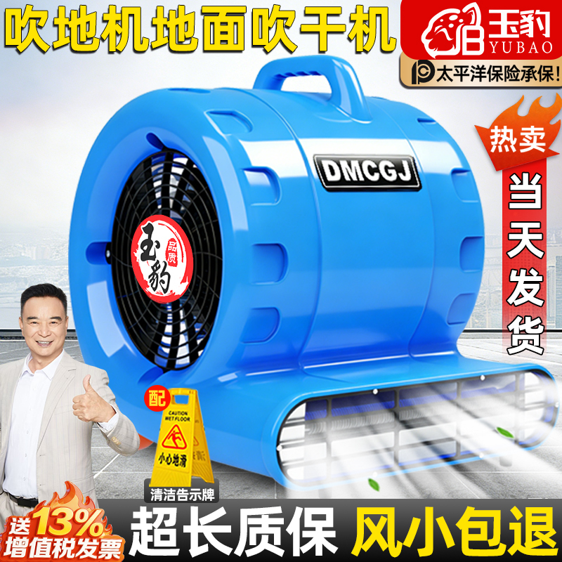 Floor Blower, Floor Drying Machine, Ultra-High Power Commercial Hair Dryer, Powerful Dehumidification and Deodorization, Household Bathroom Toilet