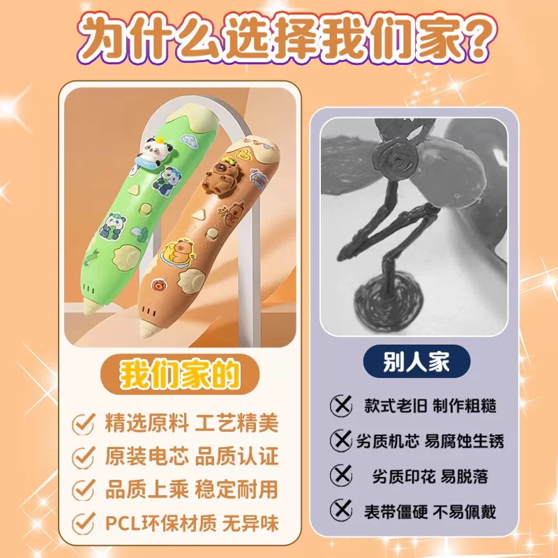 Three dimensional children's brush, universal toy, in 3d format
