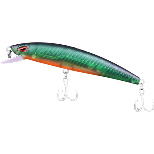 创威 Подвесная мино Луя приманка поддельная приманка 8,5 грамм бас -бас -бас -бас -бас -бас и пресновод