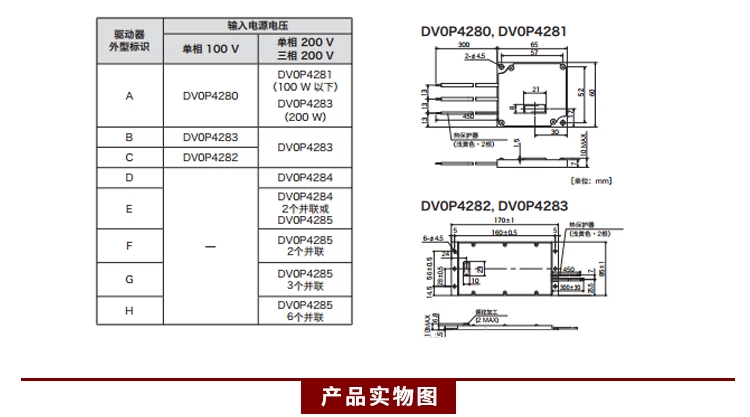 Điện trở phóng điện tái tạo servo Panasonic DVOP4280 DV0P4281 DV0P4282 DV0P4283 màu điện trở 100k điện trở xả