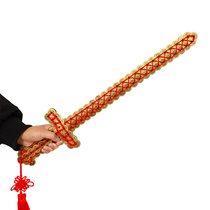Natural Jia copper coin sword ancient money sword sword five Emperor money copper coin sword weapon ornaments