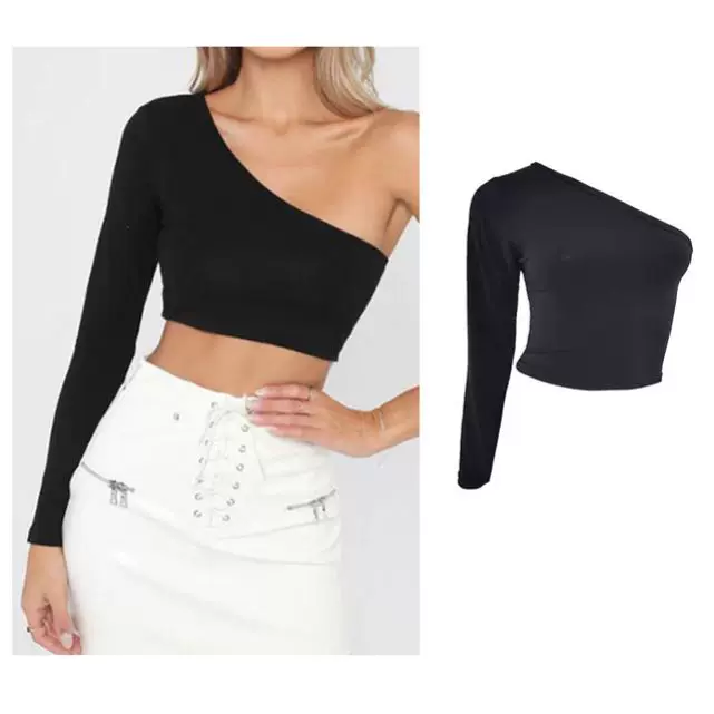 ЧЕРНЫЙ КОРОСЕТ Топ Sexy готическая одежда лямки crop to