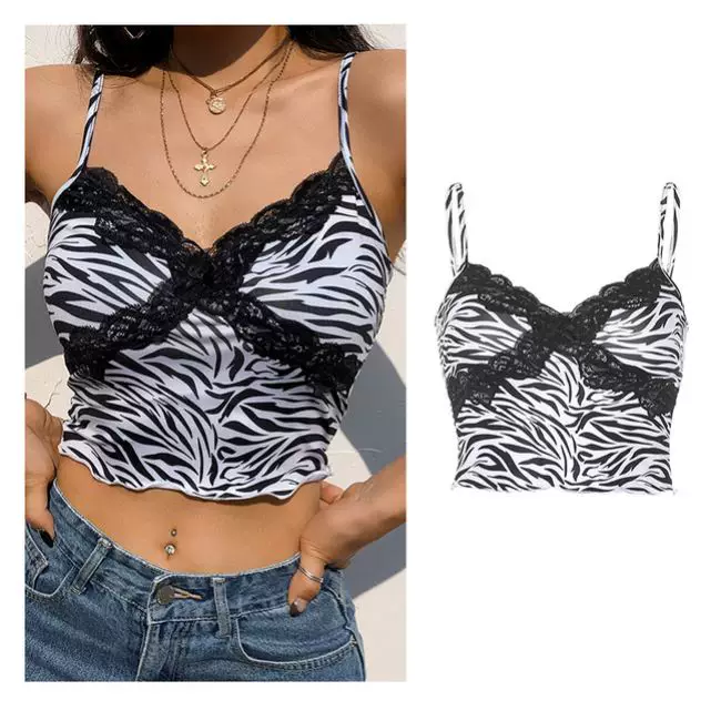 ЧЕРНЫЙ КОРОСЕТ Топ Sexy готическая одежда лямки crop to