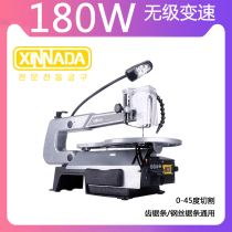 Desktop curve saw electric DIY steel wire saw wood plate cutting machine saw 16 inch wire saw machine throttle steel wire saw carved
