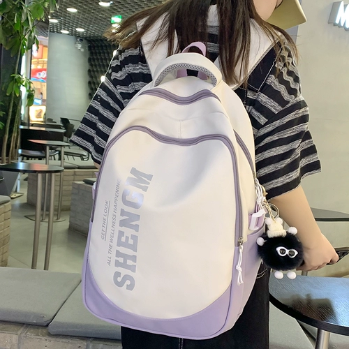 Ранец, высококачественная сумка через плечо, вместительный и большой рюкзак, подходит для студента, коллекция 2023, для средней школы