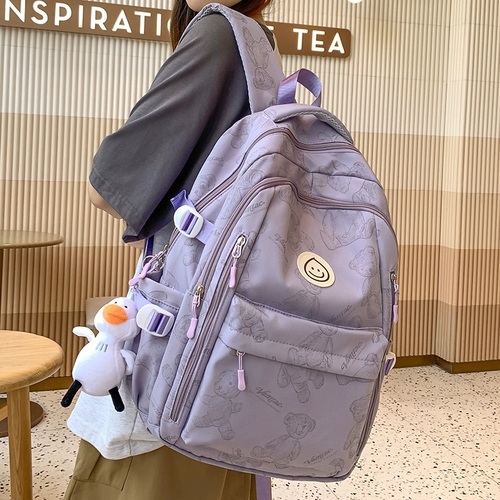 Ранец, сумка через плечо, вместительный и большой рюкзак, подходит для студента, для средней школы