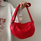 Сумка через плечо, универсальный красный японский шоппер, небольшая сумка на одно плечо, коллекция 2023