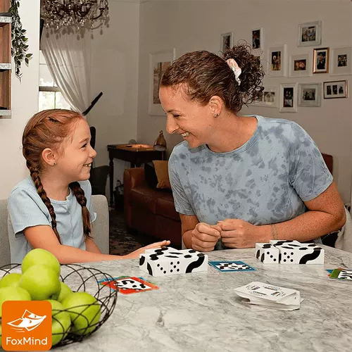 Foxmind, интерактивная настольная игра, интеллектуальная интеллектуальная игрушка для тренировок, модернизированная версия, для детей и родителей