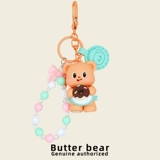 Оригинальный брелок, масло, подвеска, кукла для влюбленных для ключей, с медвежатами, 2024 года, новая коллекция