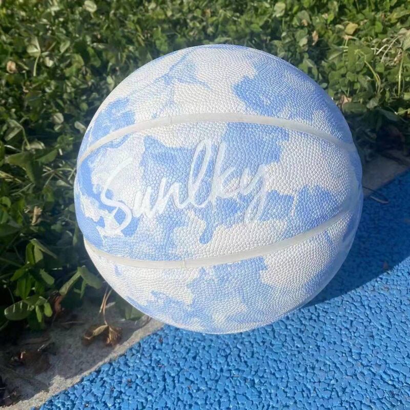 Authentic Size 5, 6, 7 Pu Basketballs for Primary and Secondary School Students, Suitable for Training, Children's Wear-Resistant, Non-Slip, Moisture-Absorbing, Soft Leather Feel