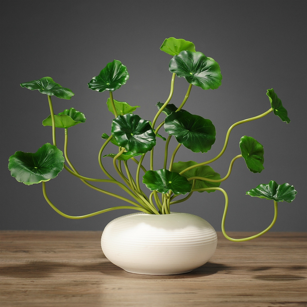 New Chinese meditation vase swing piece Creative Living Room Dry Flower Flower Arrangement Flower Flower and TV Cabinet Office Minimalist Adornment