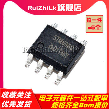 (10 Pieces) Original Genuine Stm6960 High-Voltage Mosfet Dual N-Channel Smd Sop-8