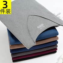 Autumn and winter de Velvet unscented double-sided warm vest men plus velvet padded base shirt underwear waistcoat