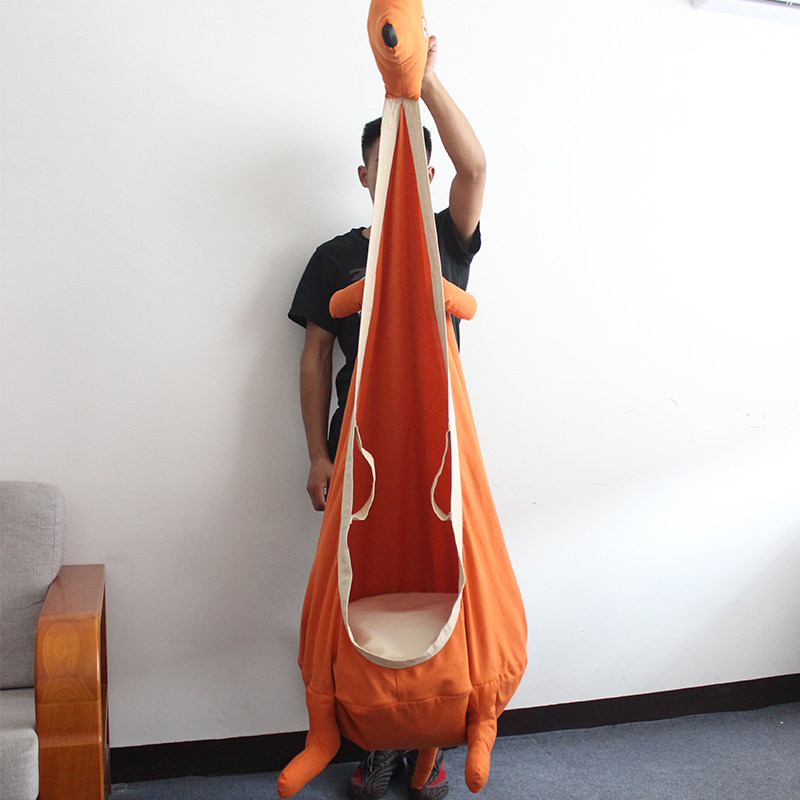 Children Indoor Toys Toy Kangaroo Cloth Bag for Home Hanging Ceiling Suspended Ceiling Suspended Hanging Chair Basket Casual Toy Room Decoration
