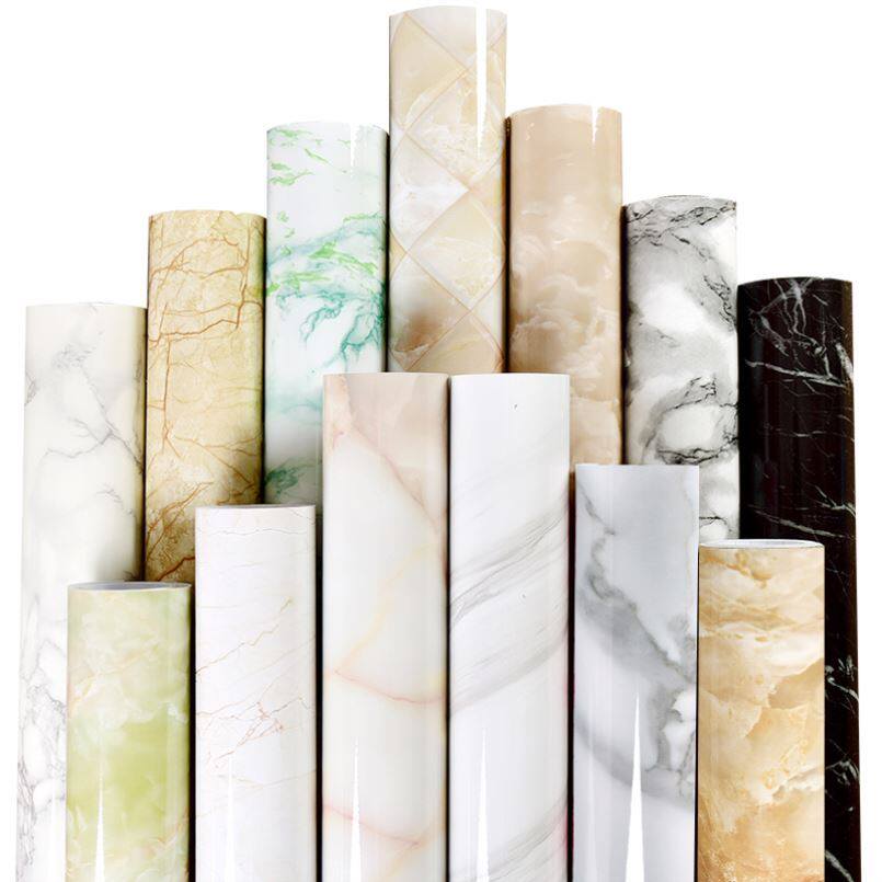 Imitation Han white jade windowsill anti-fouling wall students waterproof and smoke-proof stickers 80cm self-adhesive type desktop arrangement retouching-Taobao