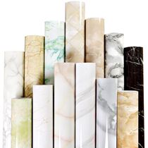 Imitation Han white jade windowsill Anti-fouling wall Students waterproof and smoke-proof stickers 80cm Self-adhesive type Desktop Placement Refurbished