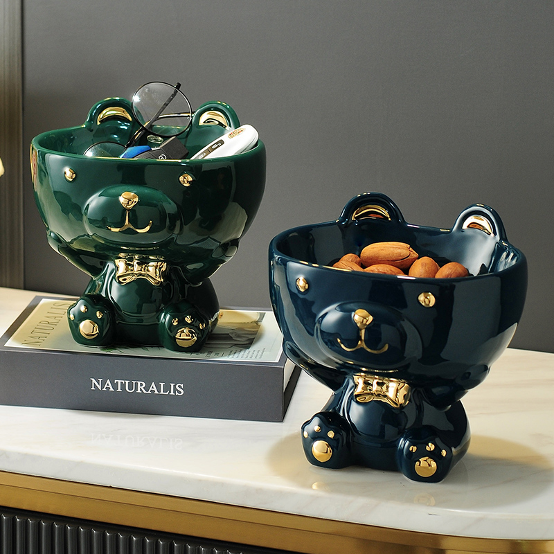 Creative masonry shoe cabinet keys debris contain boxes in the living room desktop nuts candy box light luxury snack disk