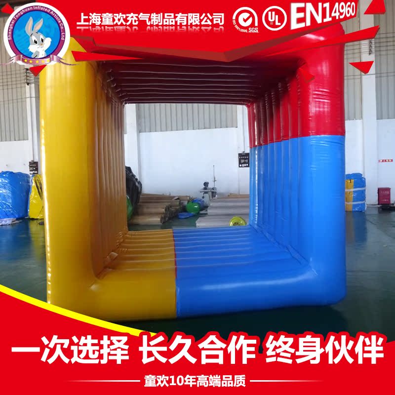 Fun sports event props for the time-space giant wheel outdoor group built dry kun inflatable caterpillar training group