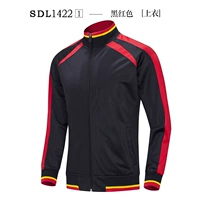 1422 Черный и красный - внутренний флис