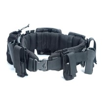 Long-term tactical waist seal Special Forces light breathable waterproof outdoor tactics eight-piece combination nylon belt set