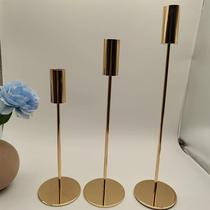 European simple metal candle holder home candlelight hotel wedding decorations window decoration props candle holder