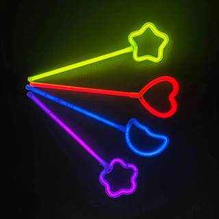 Light stick magic wand prom party concert children's toy cheer props christmas halloween fairy wand