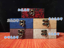 Golden Box Seal Custom Gift Box Painting And Calligraphy Shoushan Stone Seal Gold Stone Seal Engraving Box