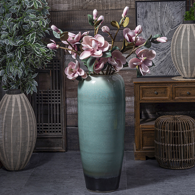 The Big vase furnishing articles flower arranging large sitting room be born American Chinese I and contracted Europe type flower arrangement of jingdezhen ceramics