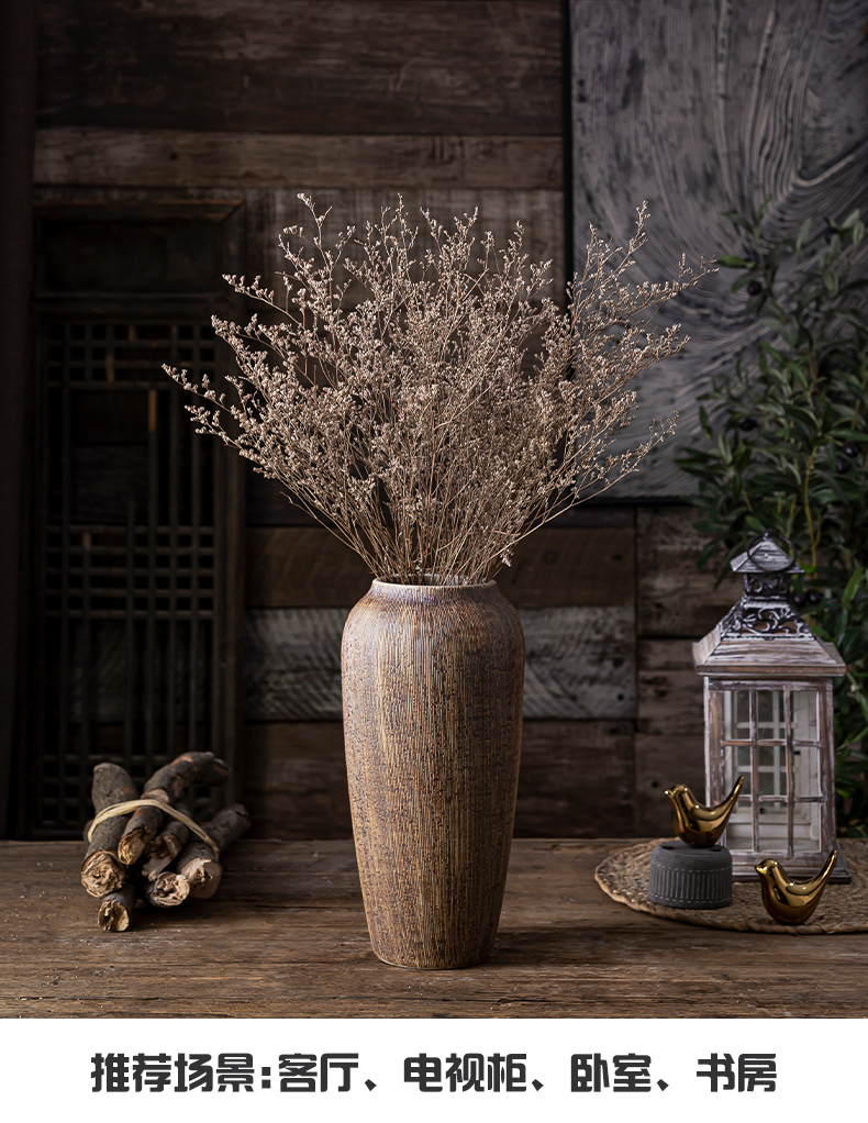 Jingdezhen ceramic vase furnishing articles sitting room flower arranging all over the sky star, Nordic small pure and fresh and dried flowers hydroponics ins style