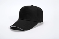 Чистый хлопковый край из пяти частей [черный]