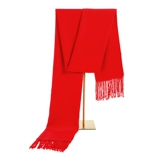 Зимний красный шарф подходит для мужчин и женщин, делается под заказ