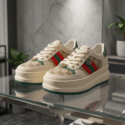 Hong Kong G Family Women's Shoes 2026 Spring/Summer Versatile thick-soled Putian board shoes, high-quality replicas of famous brands, popular and trendy casual shoes