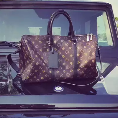 Printed portable travel bag 2021 new men's and women's fitness bag leisure shoulder cross-over large bag boarding luggage bag