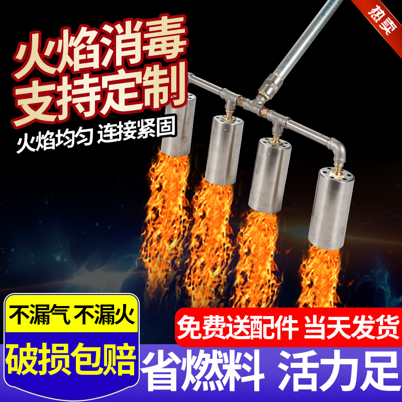 Disinfectant gun high temperature flame flame fire disinfector 6 bulk flame disinfector herbicide sterilization farm disinfecting farm