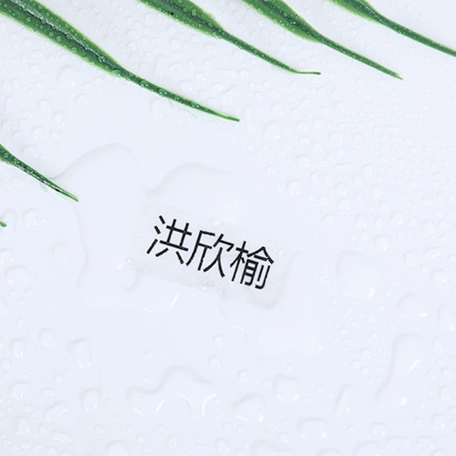 Прозрачная именная наклейка, книга с наклейками, пенал для карандашей, водонепроницаемая самоклеющаяся медицинская маска для школьников для детского сада, делается под заказ