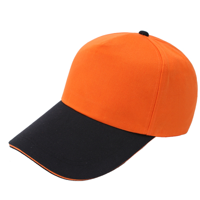 Yarn baseball cap custom hat logo print embroidery working cap customized male and female team shade advertising cap