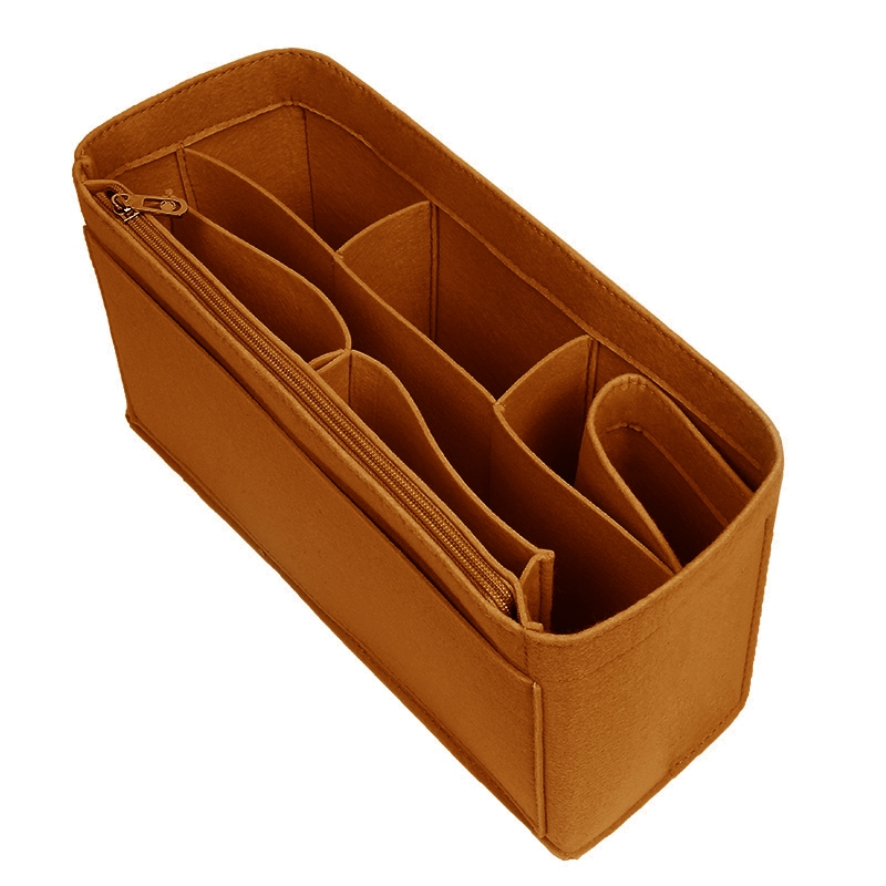 (For Finditot) Multi Side Zipper Camelcustomized Fendi Storage bag Fendi Inner bladder Package in package peekaboo   tote Tote Bag Inner capsule Wrap support