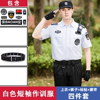 Летние белые штаны, ремень, короткий рукав