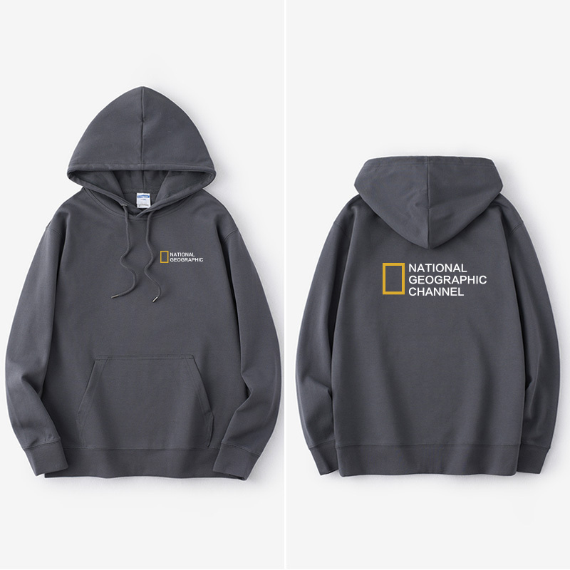 National Geographic Photography and Videography Association Travel Outdoor Channel Hoodie Trendy Clothing Pullover with Hood for Men and Women